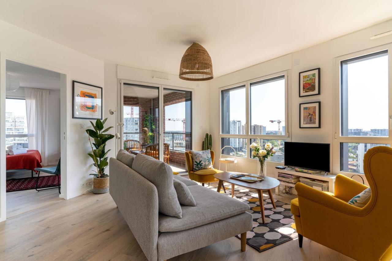 Le Manhattan - Grand 3 Chambres - Vue Panoramique Нант Екстериор снимка